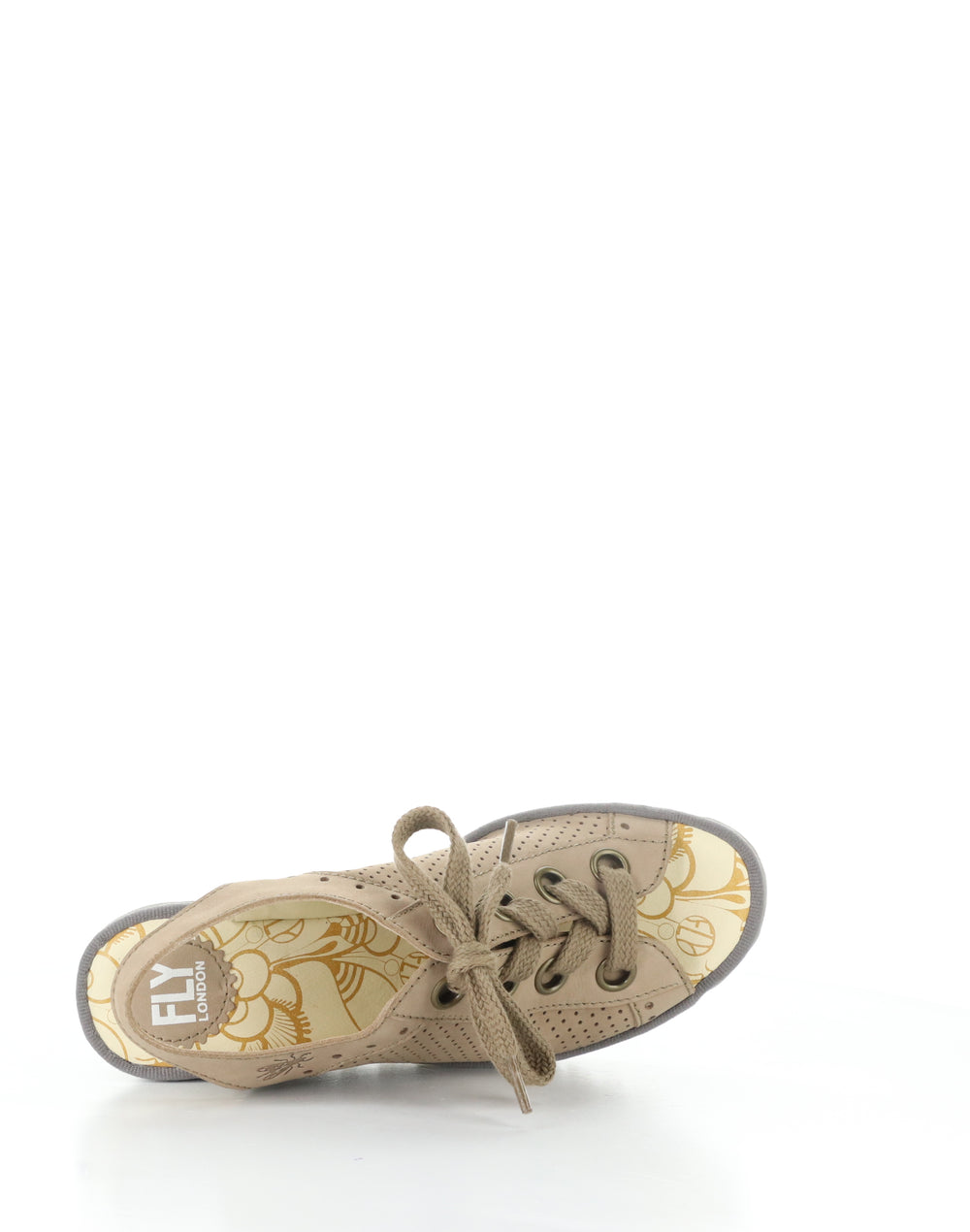 YUTA617FLY 016 TAUPE/KHAKI Round Toe Sandals