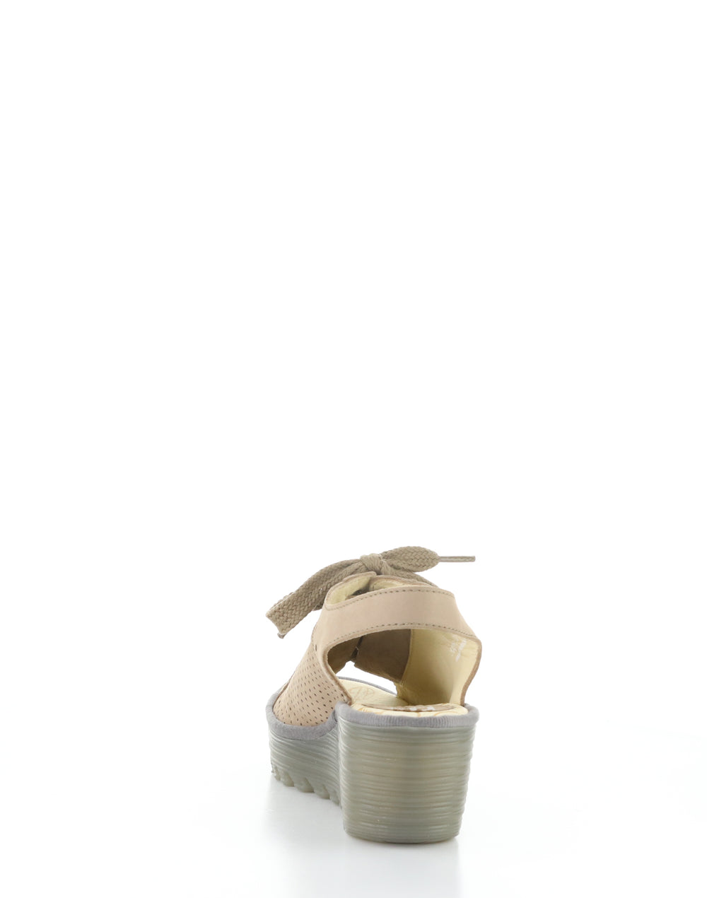 YUTA617FLY 016 TAUPE/KHAKI Round Toe Sandals