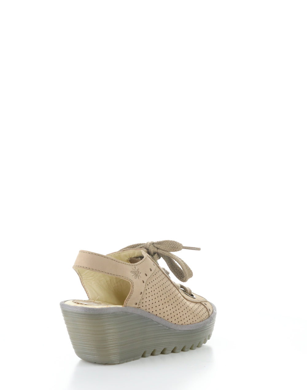 YUTA617FLY 016 TAUPE/KHAKI Round Toe Sandals
