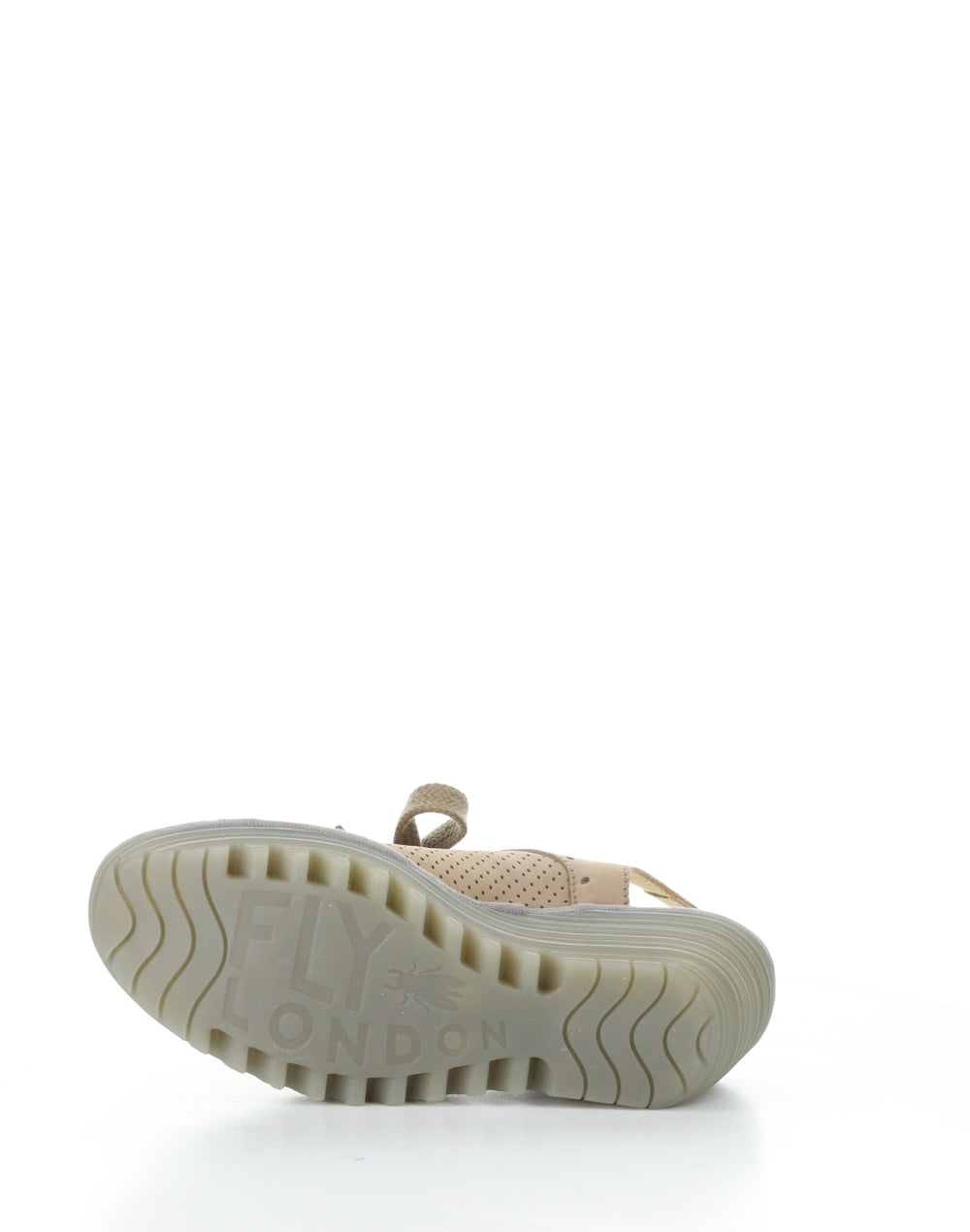 YUTA617FLY 016 TAUPE/KHAKI Round Toe Sandals