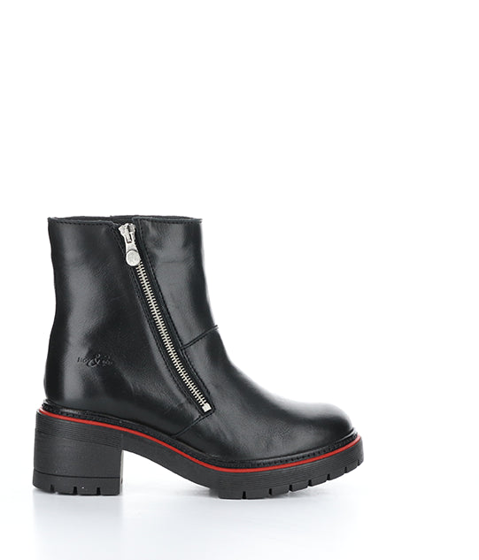 Zap Black Feel Leather