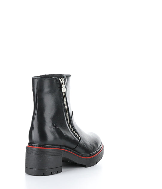 Zap Black Feel Leather