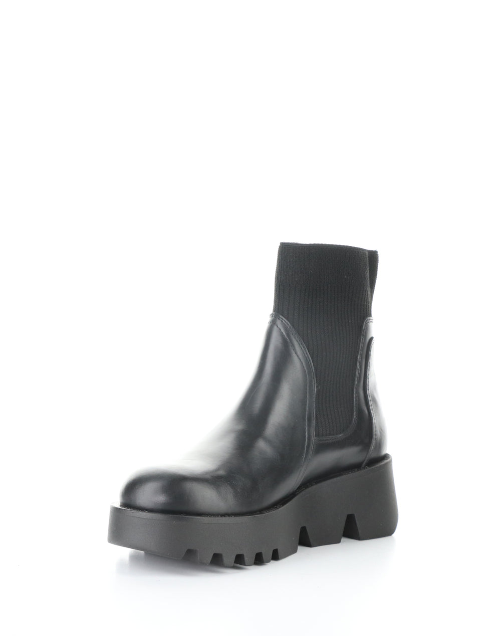 ZOOL317FLY 000 BLACK Round Toe Boots