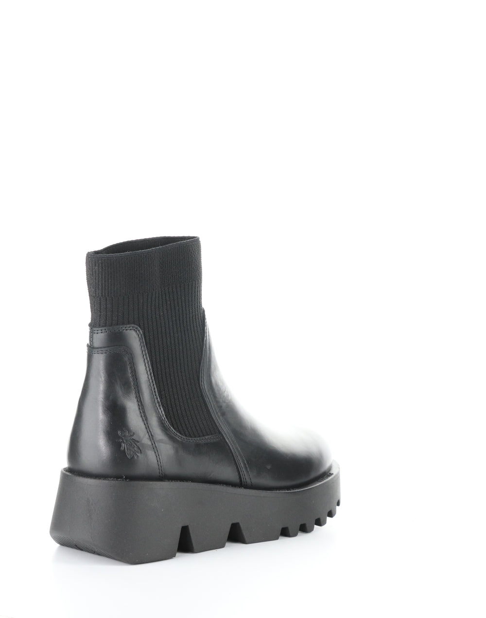 ZOOL317FLY 000 BLACK Round Toe Boots