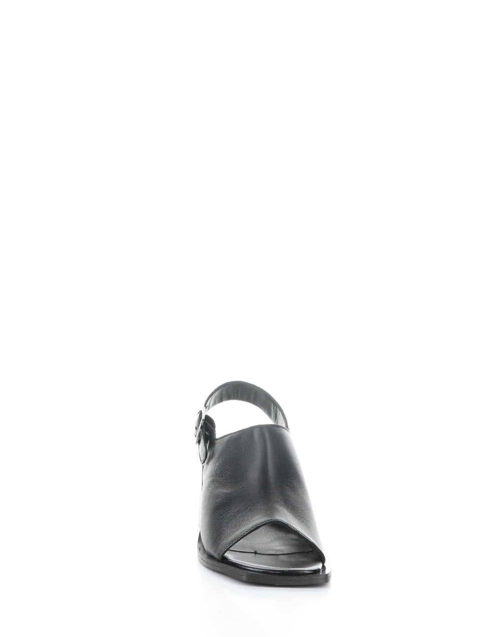 BIBI Black Square Toe Sandals