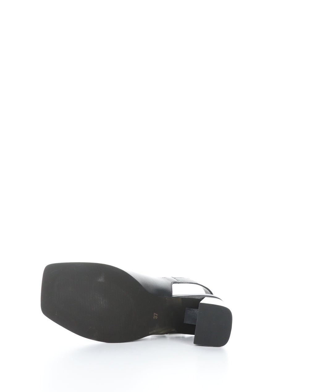 BIBI Black Square Toe Sandals