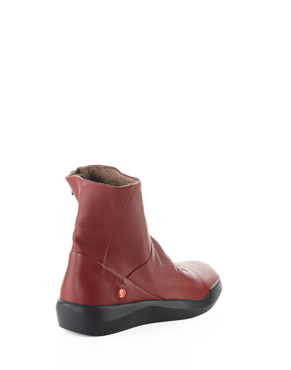 BLER550SOF 002 RED SMOOTH LEATHER