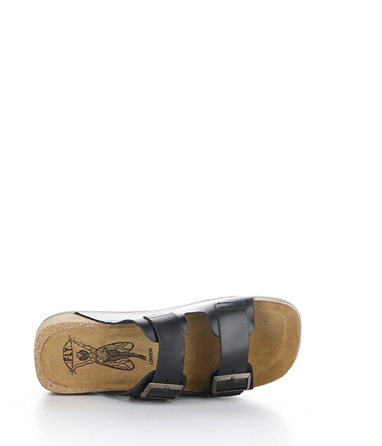 Caja721Fly Black Round Toe Shoes|Caja721Fly Chaussures Ͽ½Ͽ½ Bout Rond In Noir