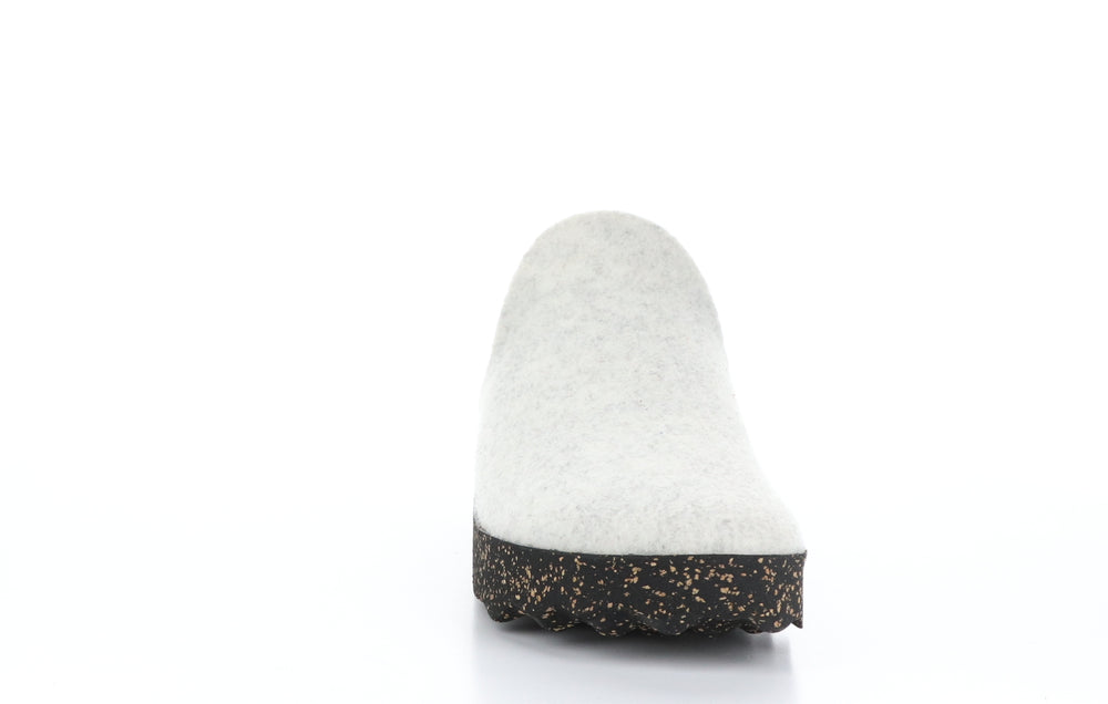 COME023ASP MARBLE WHITE Round Toe Shoes