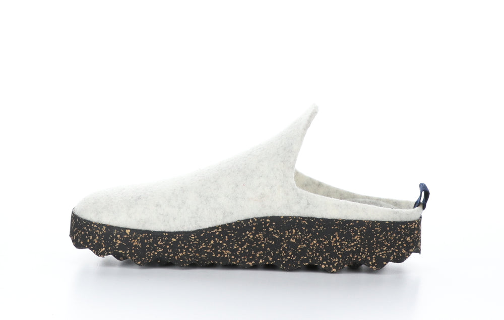 COME023ASP MARBLE WHITE Round Toe Shoes