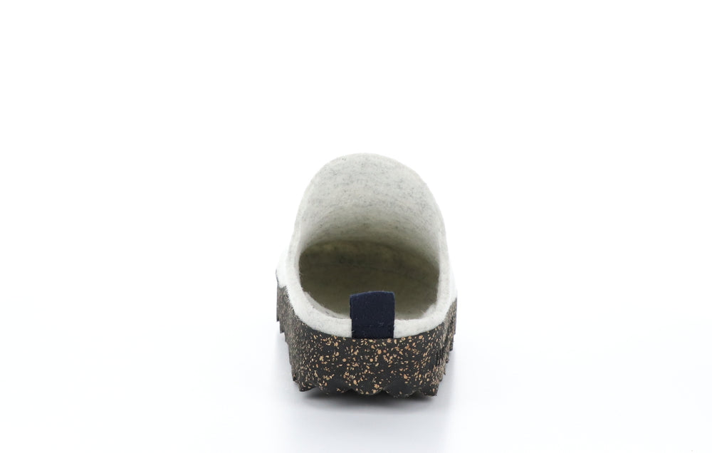 COME023ASP MARBLE WHITE Round Toe Shoes