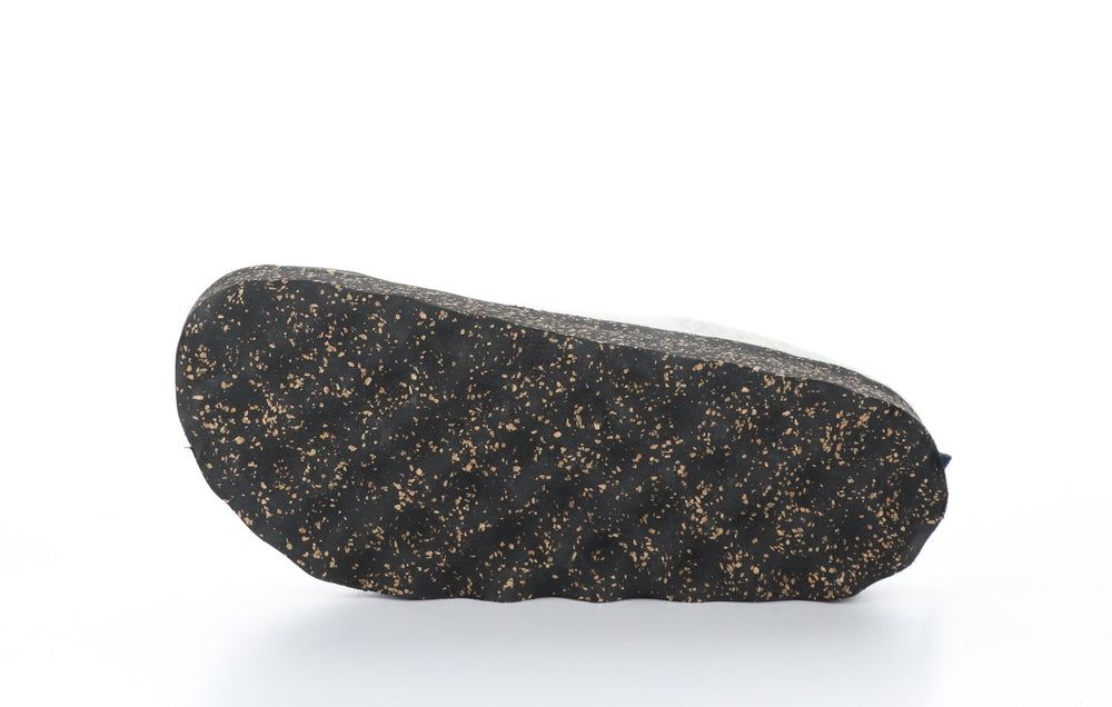 COME023ASP MARBLE WHITE Round Toe Shoes