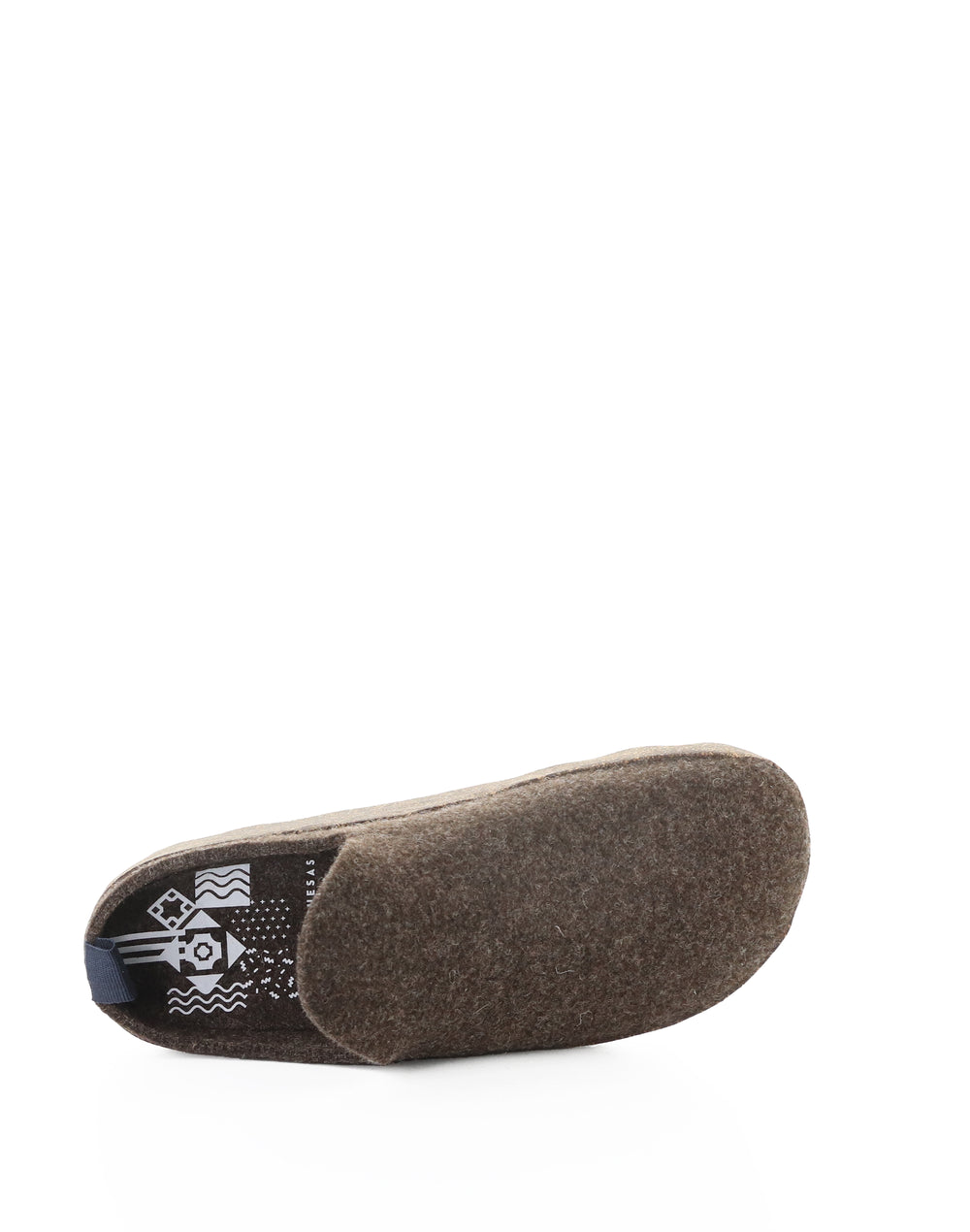 COME023ASP 097 DK BROWN TWEED/FELT