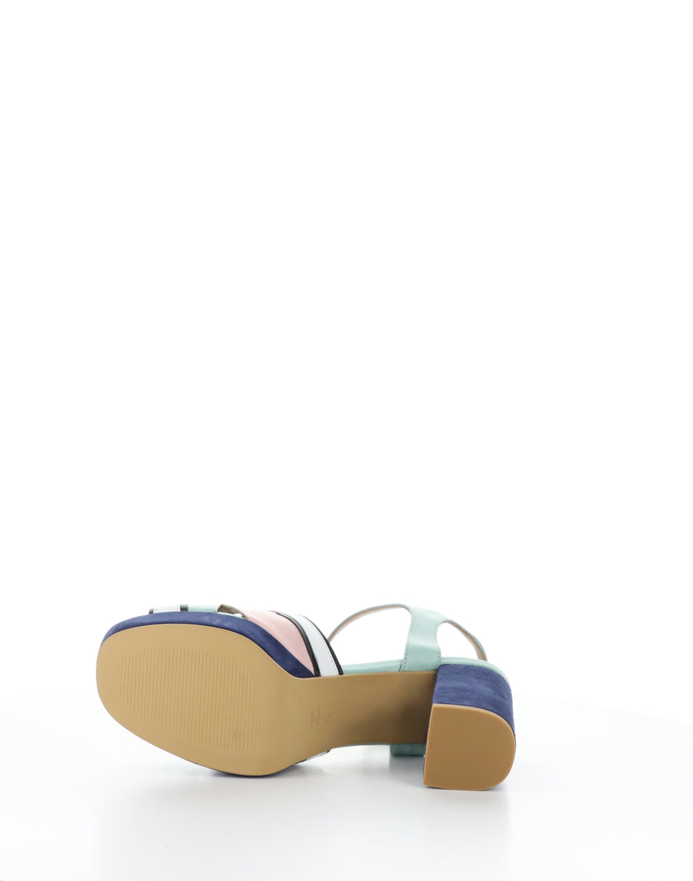 EZUI240FLY 001 SMINT/PPK/BLK/WH Round Toe Sandals