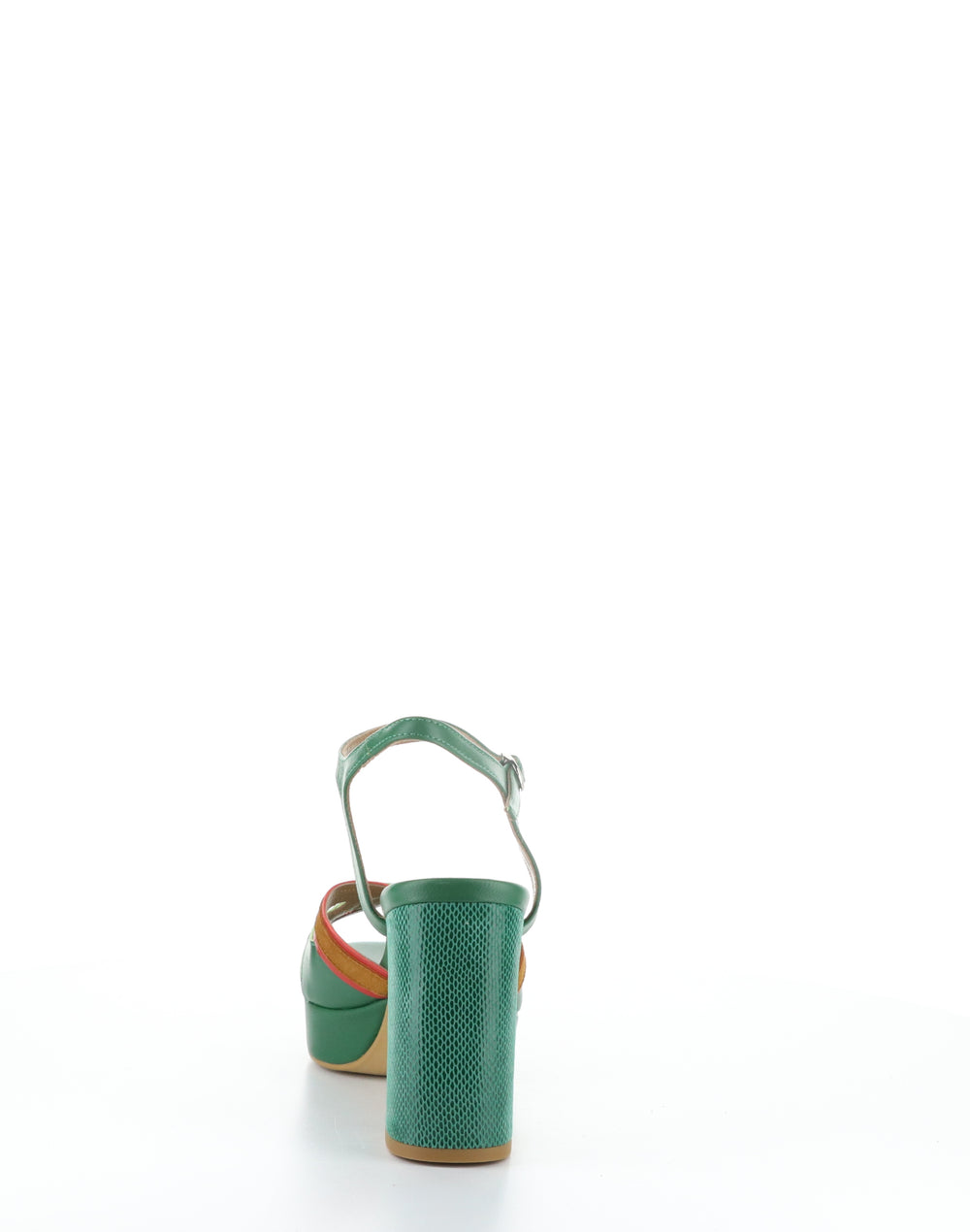 EZUI240FLY 002 EMERALD Round Toe Sandals