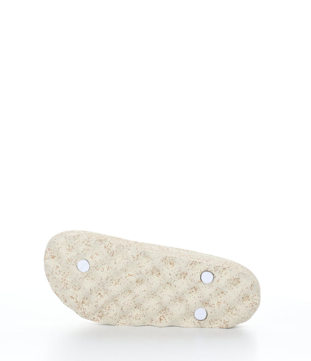 FEEL075ASP NATURAL/WHITE Casual Flip-Flops