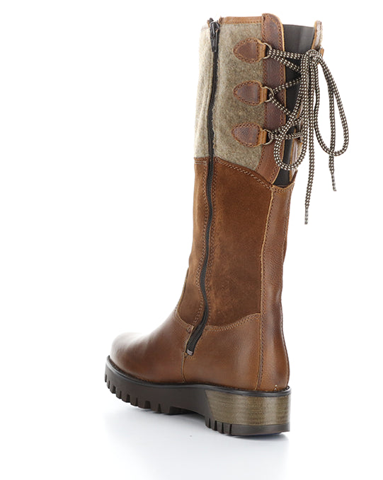 GOOSE PRIMA COGNAC/REDWOOD/BEIGE GOBI/SUEDE/TWEED