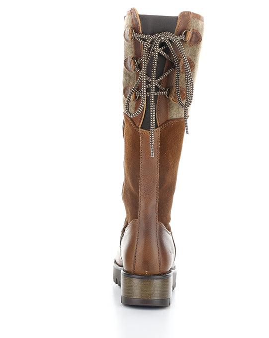 GOOSE PRIMA COGNAC/REDWOOD/BEIGE GOBI/SUEDE/TWEED