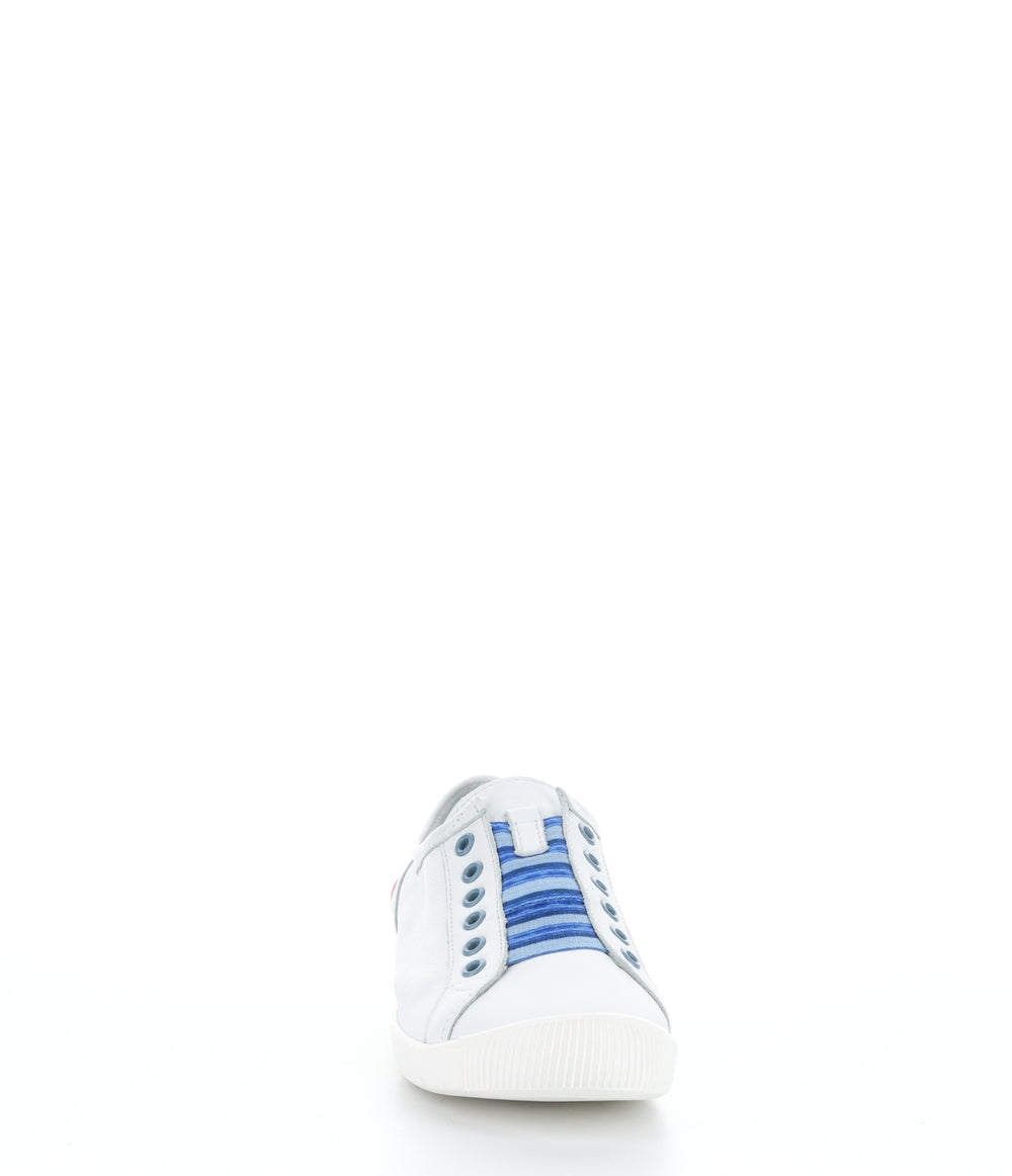 IRIT637SOF 002 WHITE/BLUE Elasticated Shoes