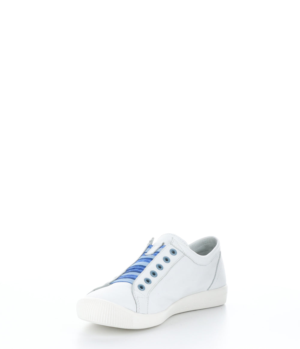 IRIT637SOF 002 WHITE/BLUE Elasticated Shoes