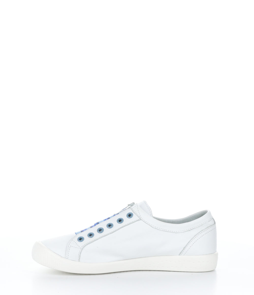 IRIT637SOF 002 WHITE/BLUE Elasticated Shoes