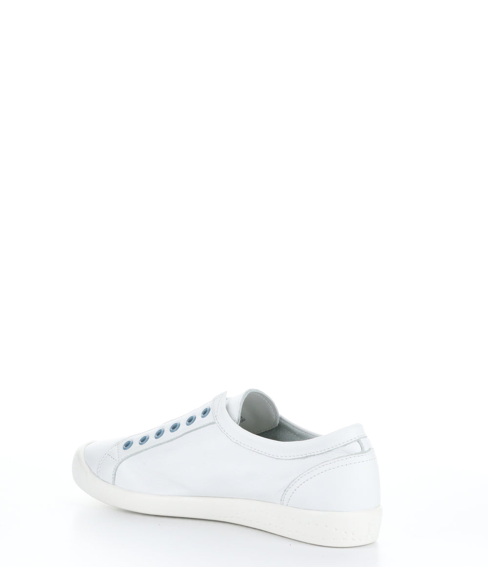IRIT637SOF 002 WHITE/BLUE Elasticated Shoes