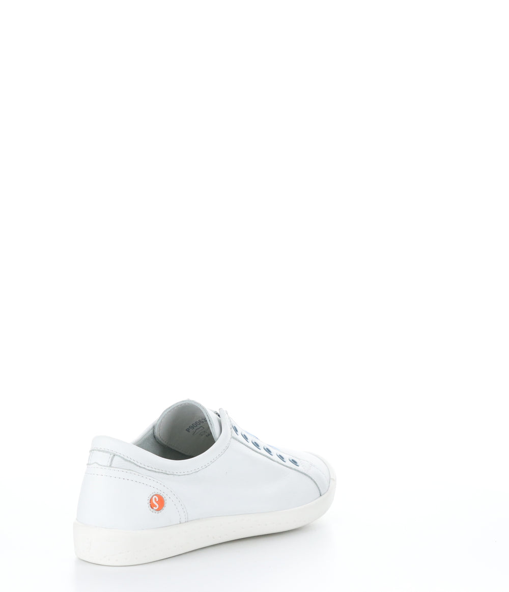 IRIT637SOF 002 WHITE/BLUE Elasticated Shoes