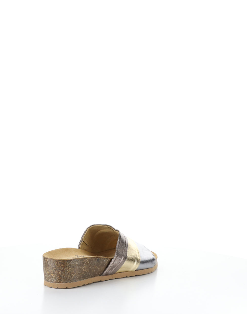 LIBBY ANTHRACITE COMBI Round Toe Sandals