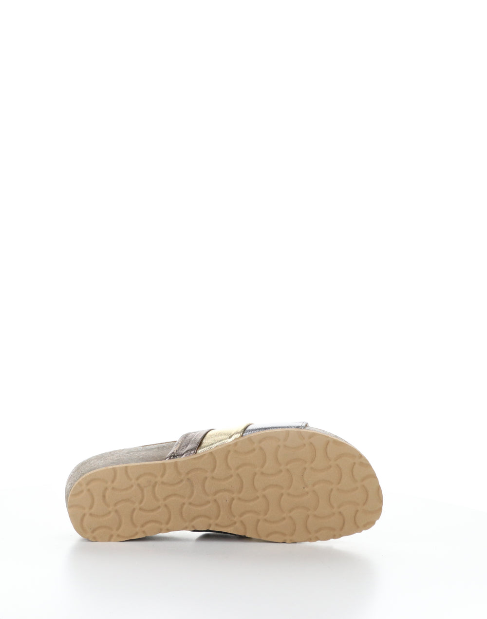 LIBBY ANTHRACITE COMBI Round Toe Sandals