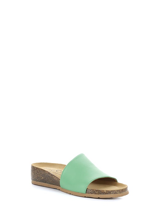 LUX Mint Open Toe Mules