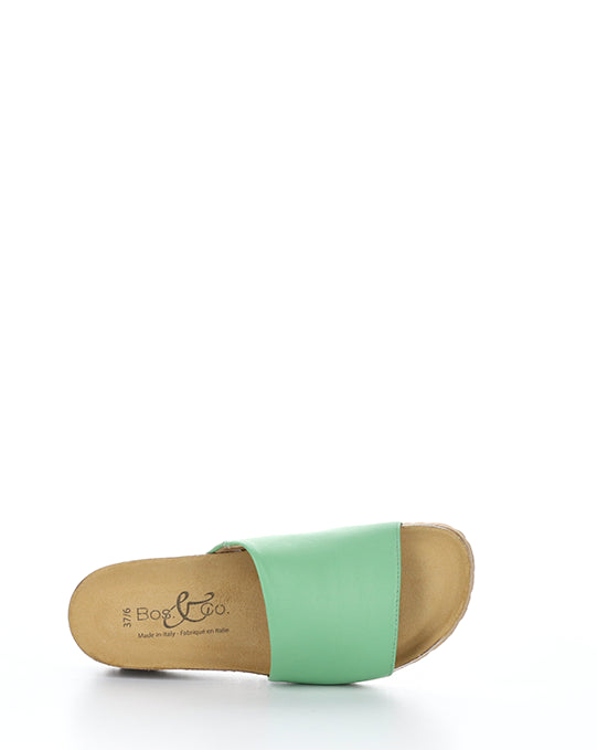 LUX Mint Open Toe Mules