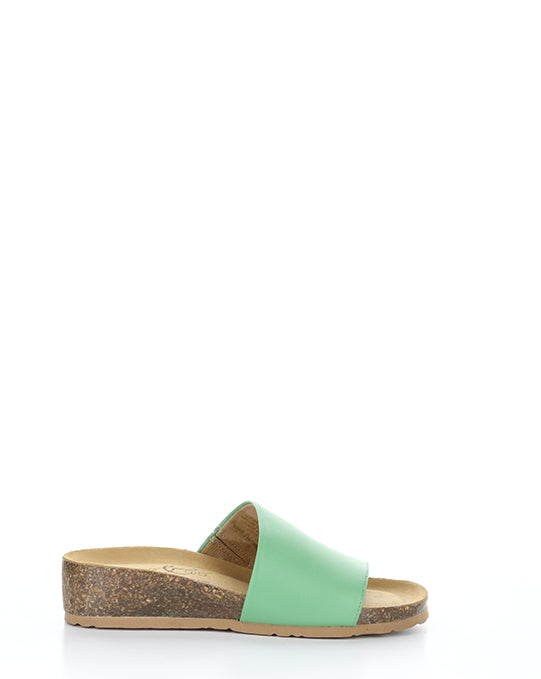 LUX Mint Open Toe Mules