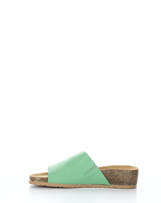 LUX Mint Open Toe Mules