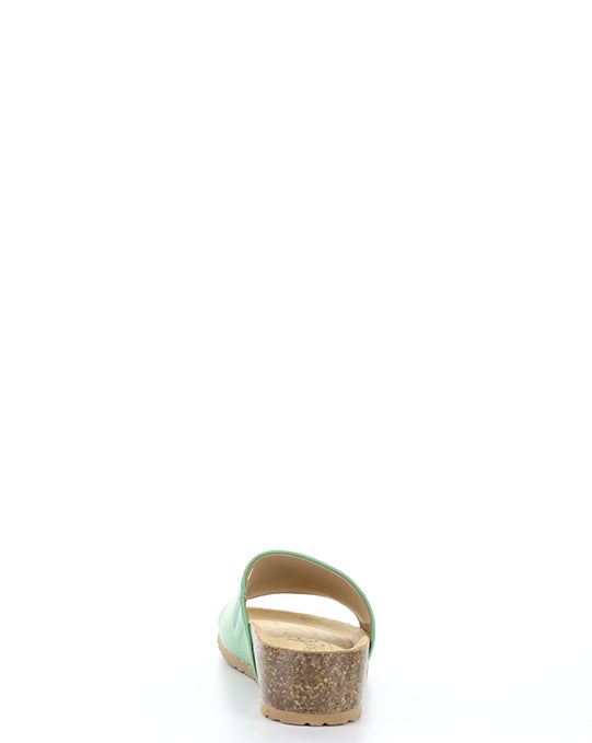 LUX Mint Open Toe Mules