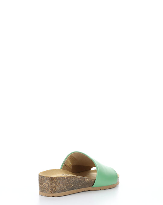 LUX Mint Open Toe Mules