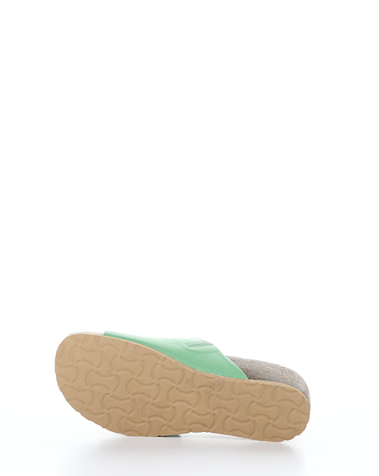 LUX Mint Open Toe Mules