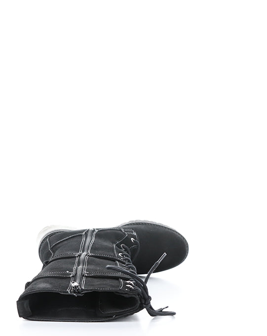 Mace Black Oil Suede