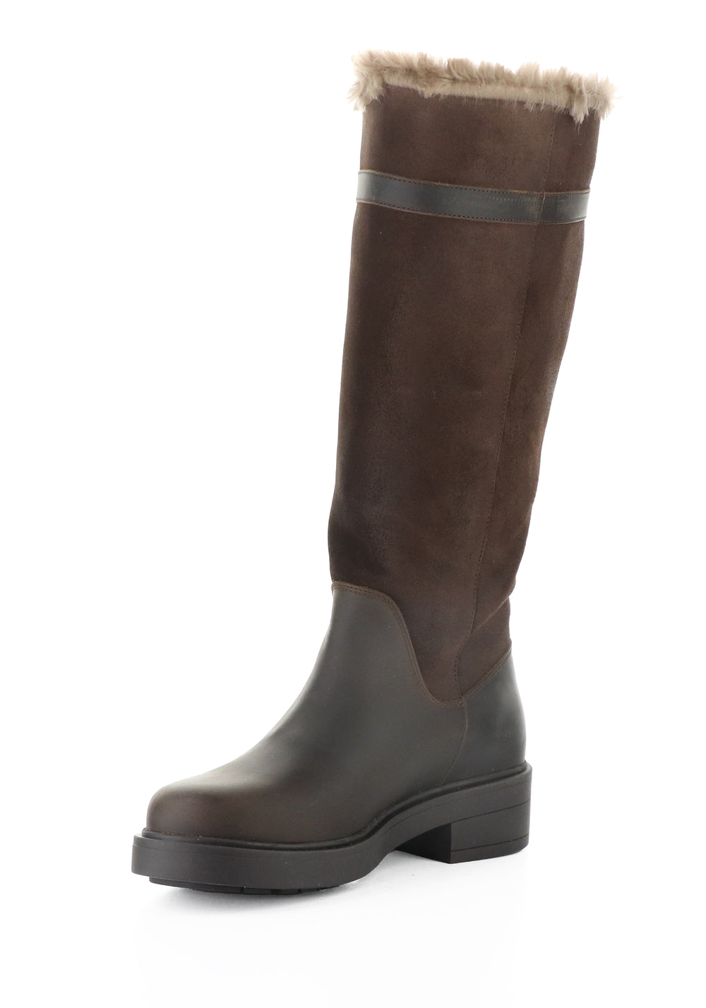 NEVA TDM/COFFEE SADDLE/SUEDE