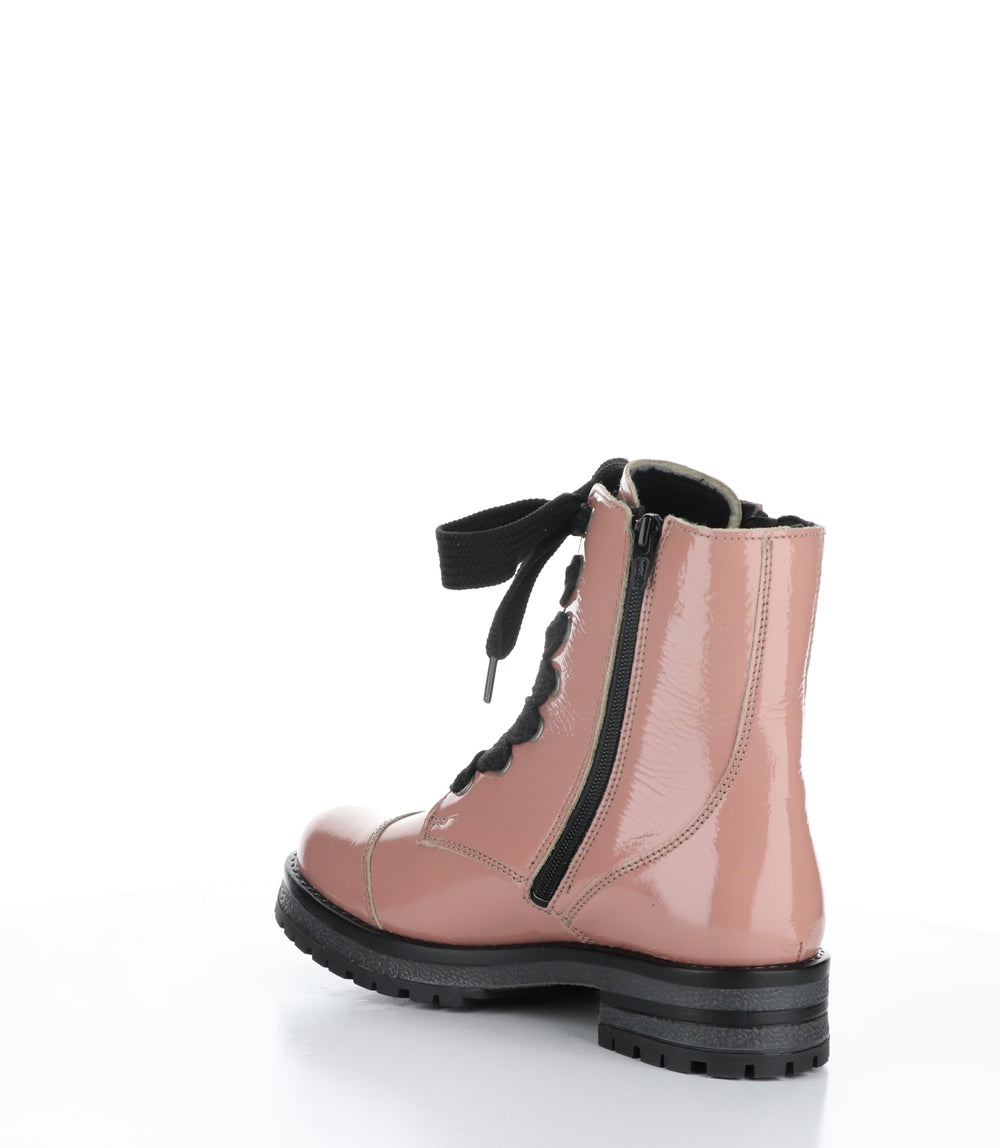 PAULIE Pink Zip Up Boots