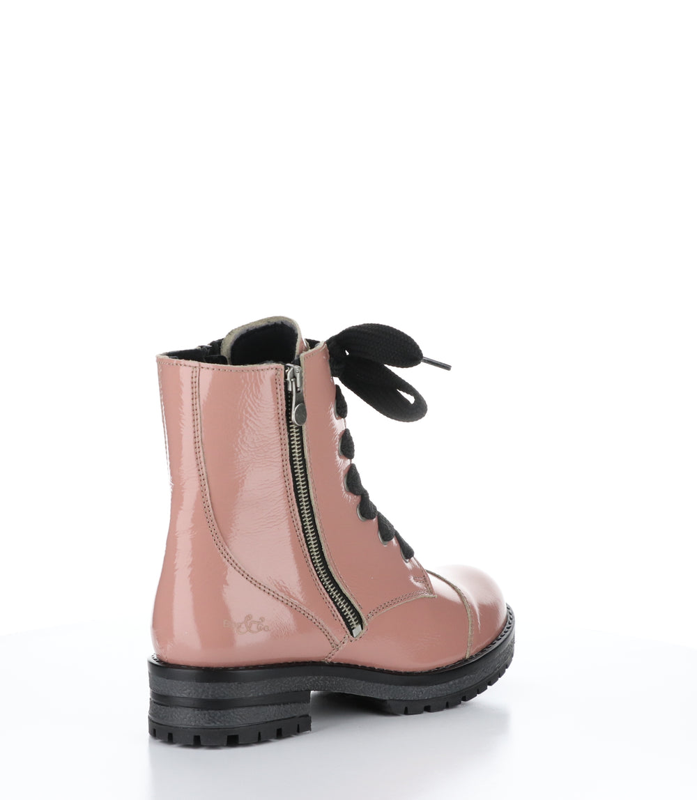PAULIE Pink Zip Up Boots