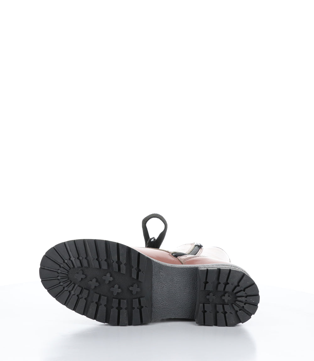 PAULIE Pink Zip Up Boots