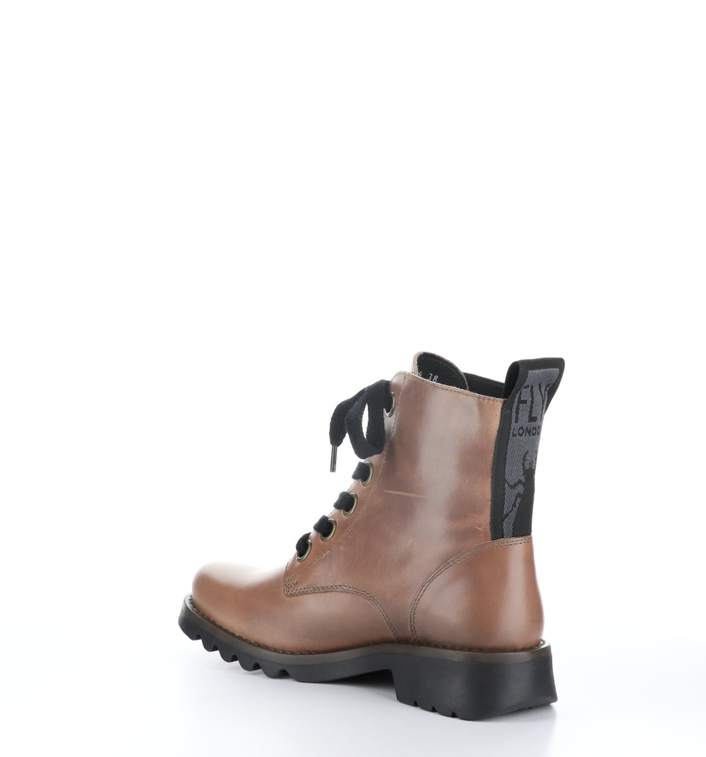 RAGI539FLY Rose Round Toe Boots
