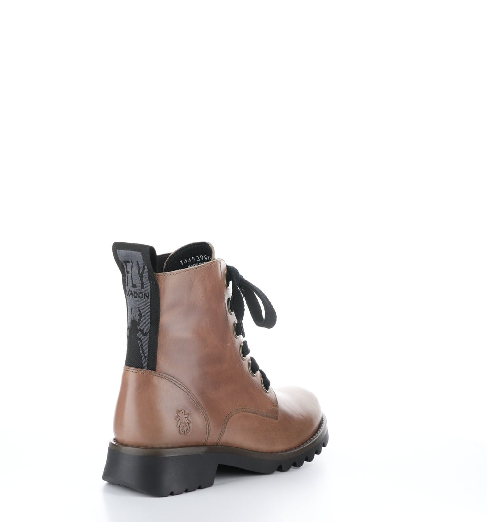 RAGI539FLY Rose Round Toe Boots