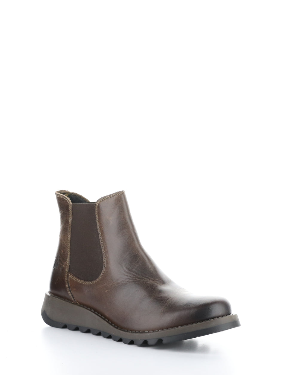 Salv 001 Dk Brown Elasticated Boots