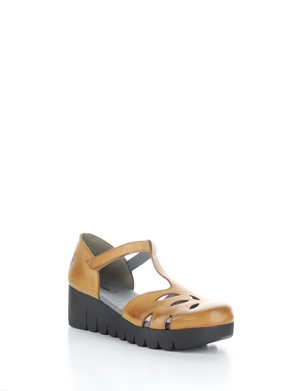 Velt224Fly 003 Taupe Velcro Shoes
