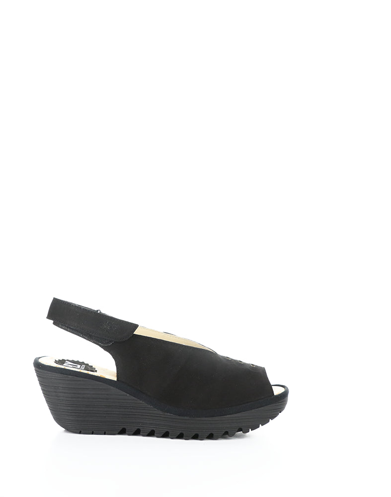 Yeay387Fly Black Round Toe Shoes|Yeay387Fly Chaussures Ͽ½Ͽ½ Bout Rond In Noir
