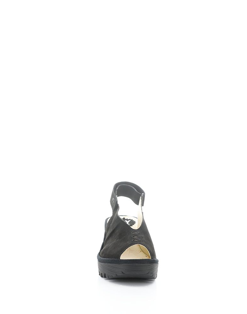 Yeay387Fly Black Round Toe Shoes|Yeay387Fly Chaussures Ͽ½Ͽ½ Bout Rond In Noir