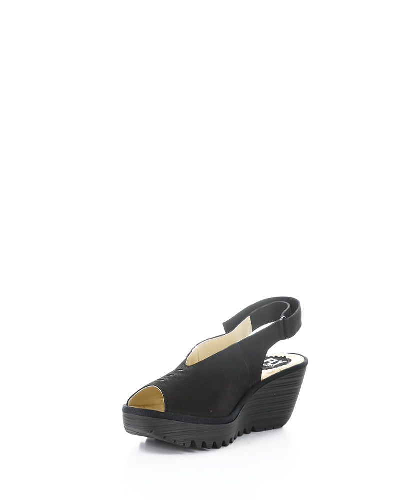 Yeay387Fly Black Round Toe Shoes|Yeay387Fly Chaussures Ͽ½Ͽ½ Bout Rond In Noir
