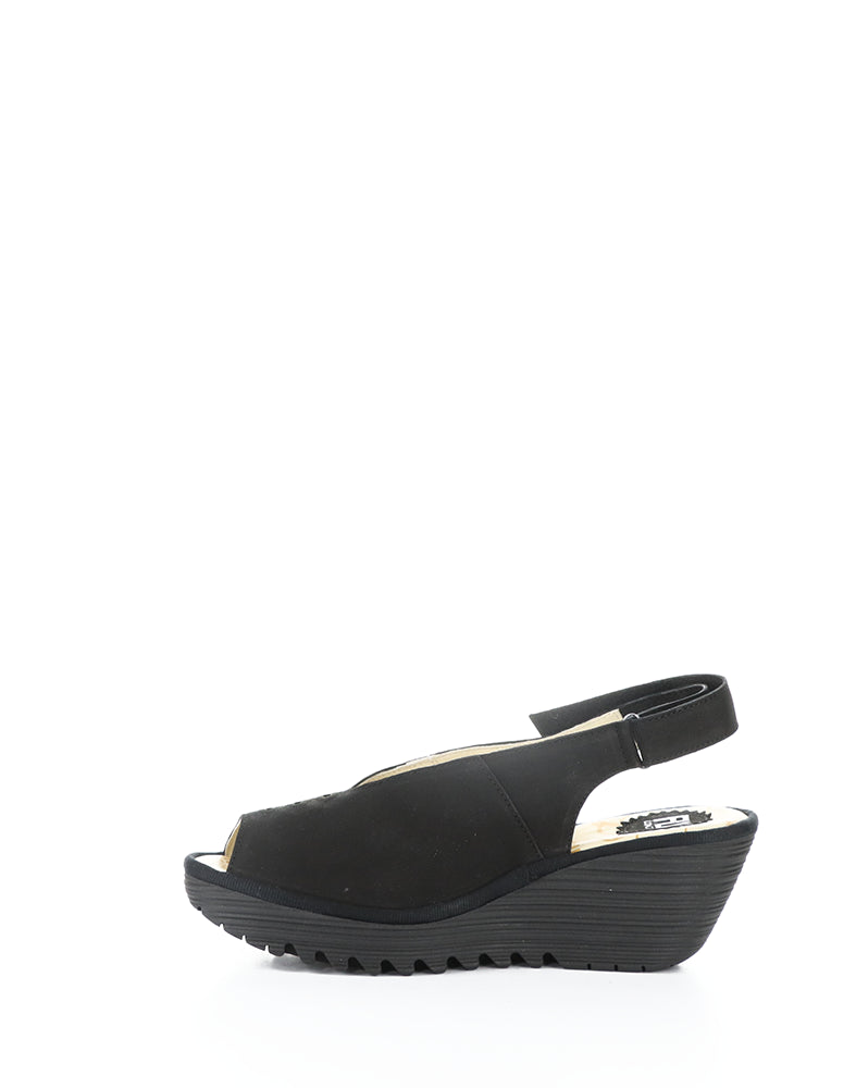 Yeay387Fly Black Round Toe Shoes|Yeay387Fly Chaussures Ͽ½Ͽ½ Bout Rond In Noir