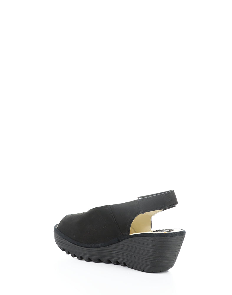Yeay387Fly Black Round Toe Shoes|Yeay387Fly Chaussures Ͽ½Ͽ½ Bout Rond In Noir
